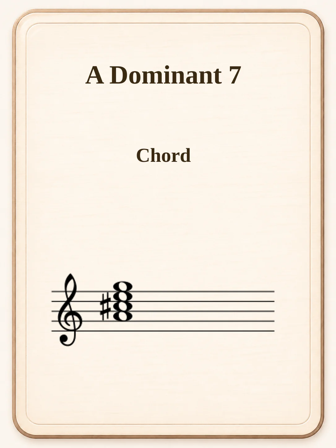 A Dominant 7