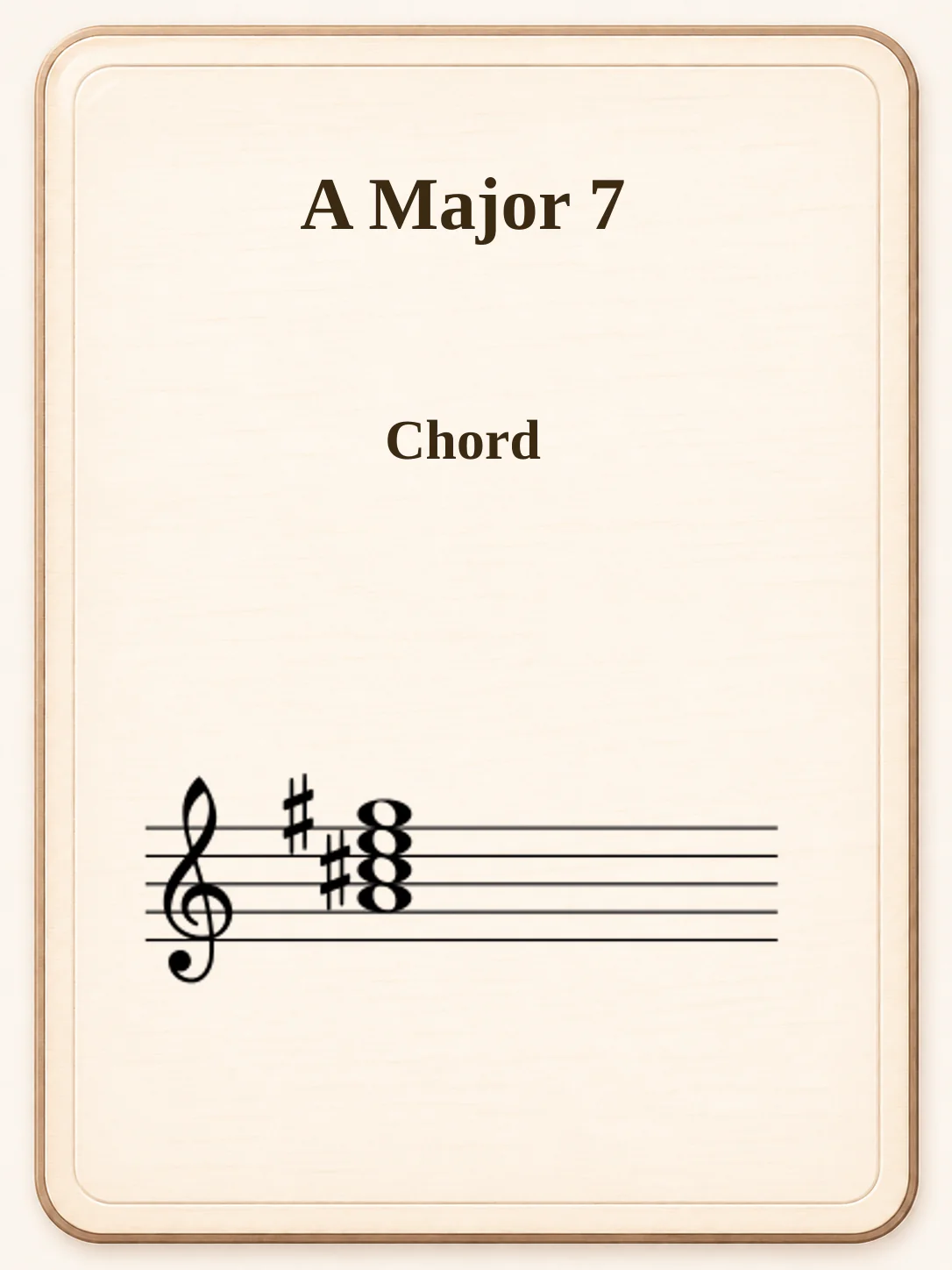 A Major 7