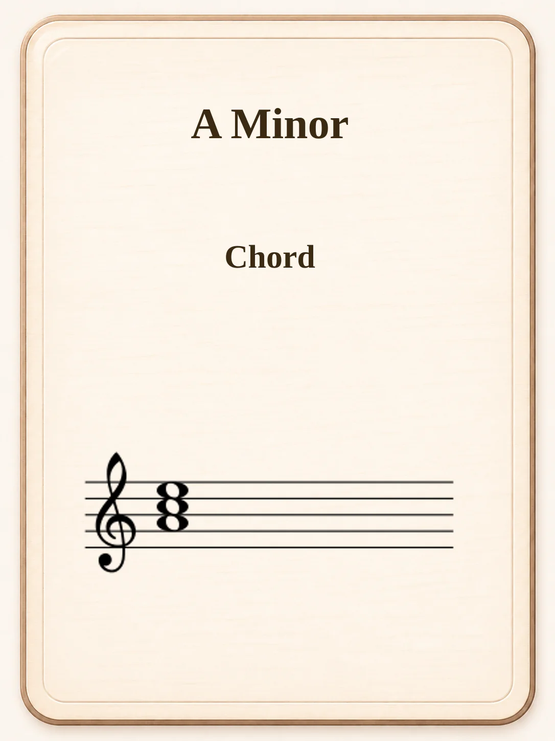 A Minor