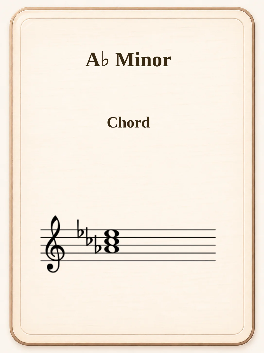 A♭ Minor