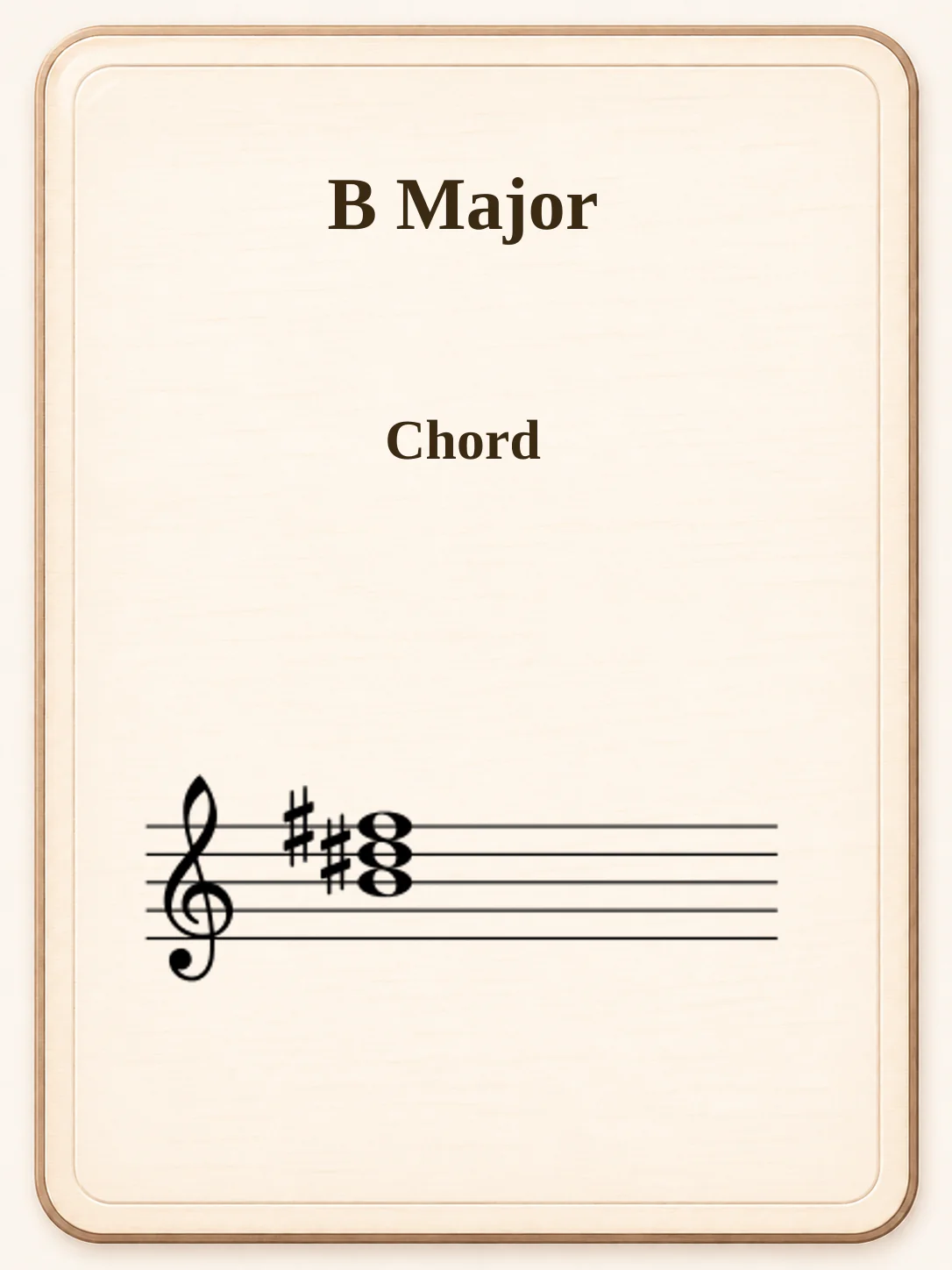 B Major