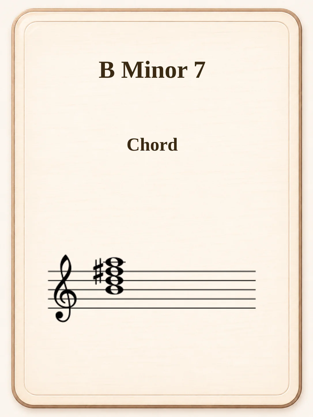 B Minor 7