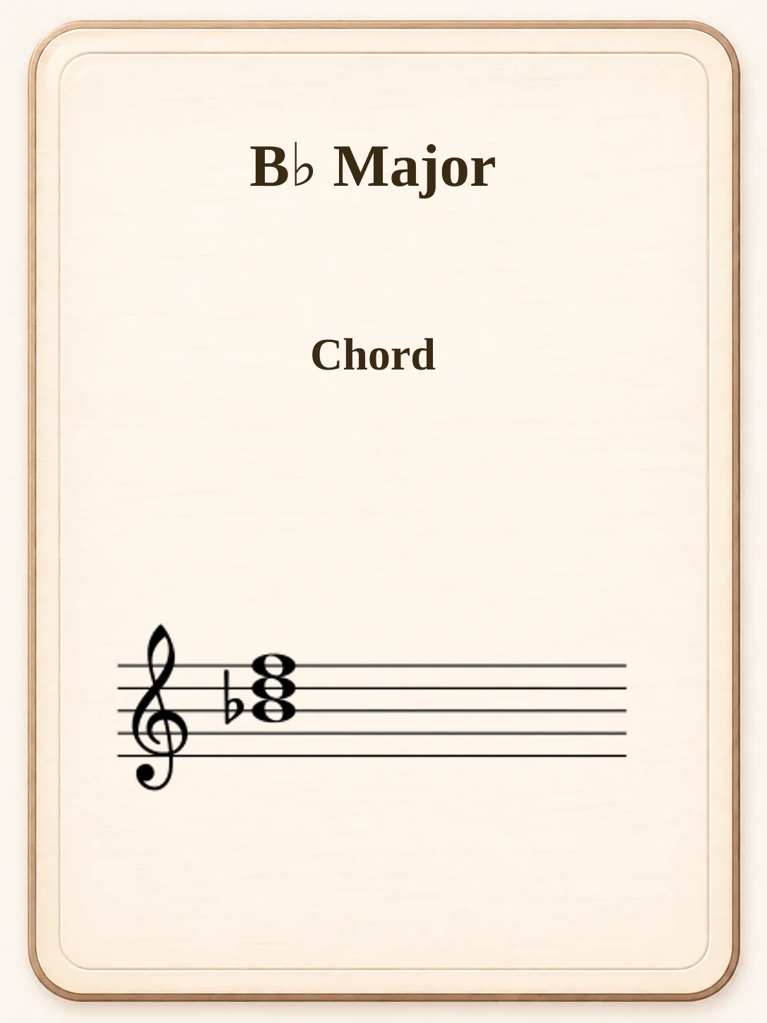 B♭ Major