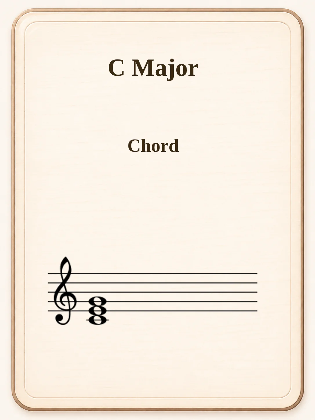 C Major
