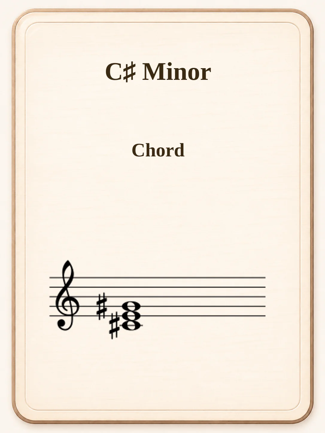 C♯ Minor