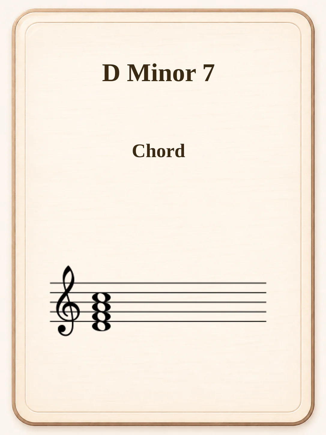 D Minor 7