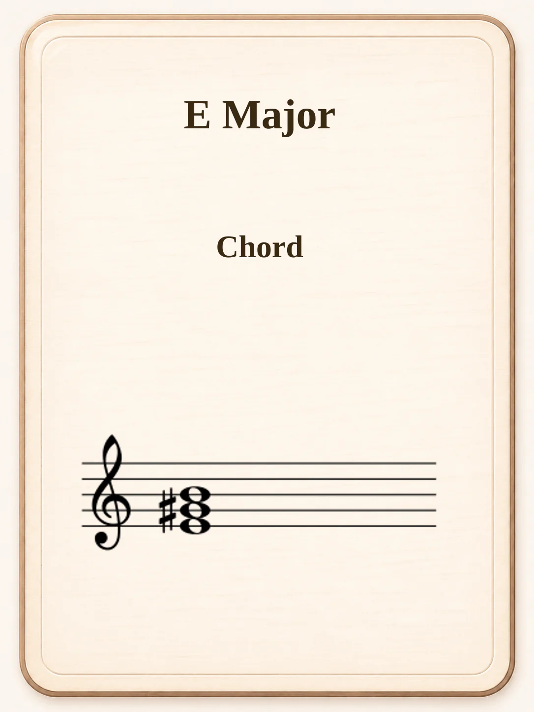 E Major