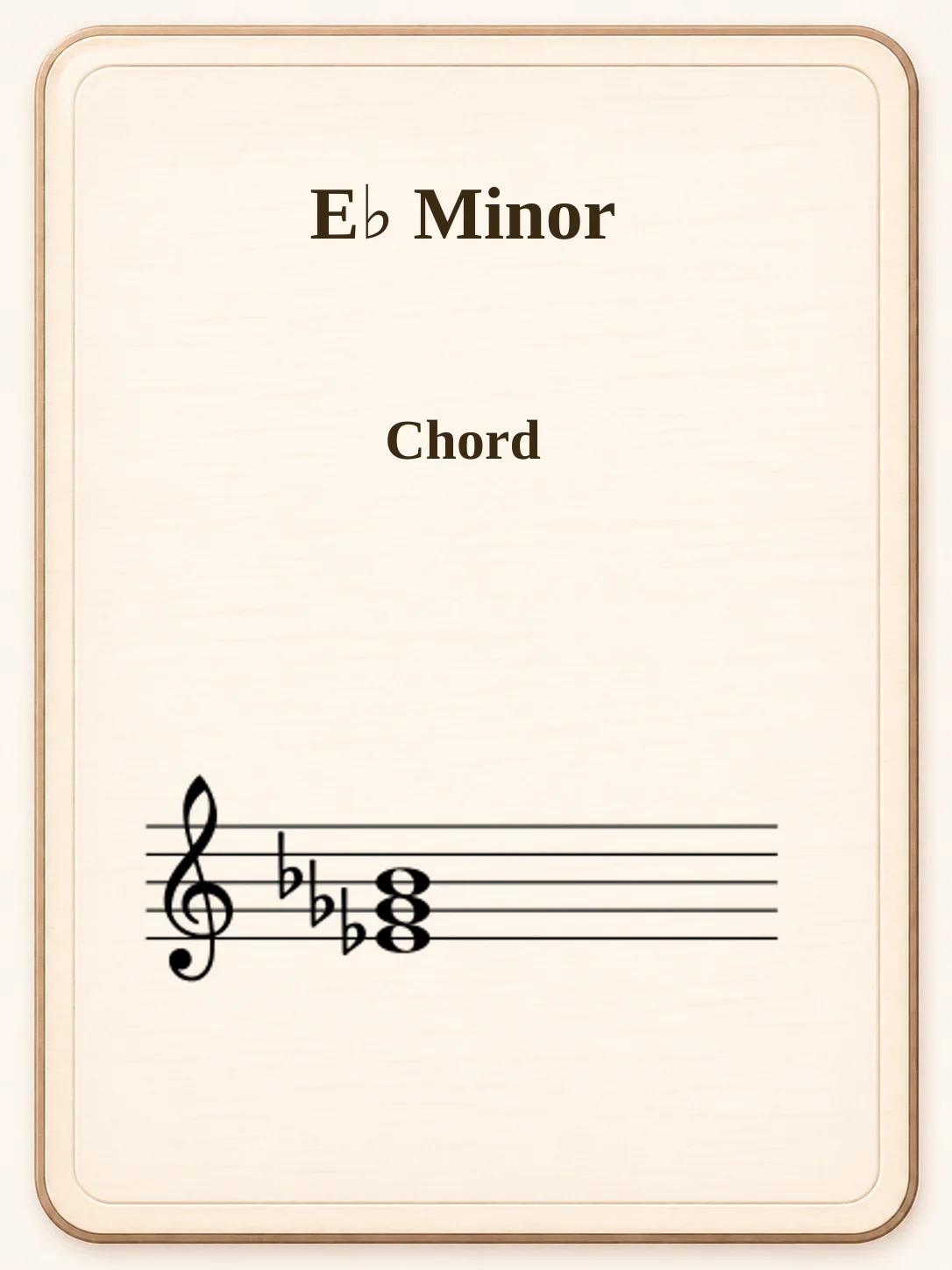 E♭ Minor