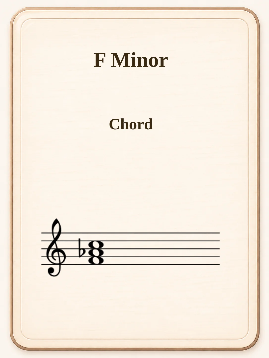 F Minor