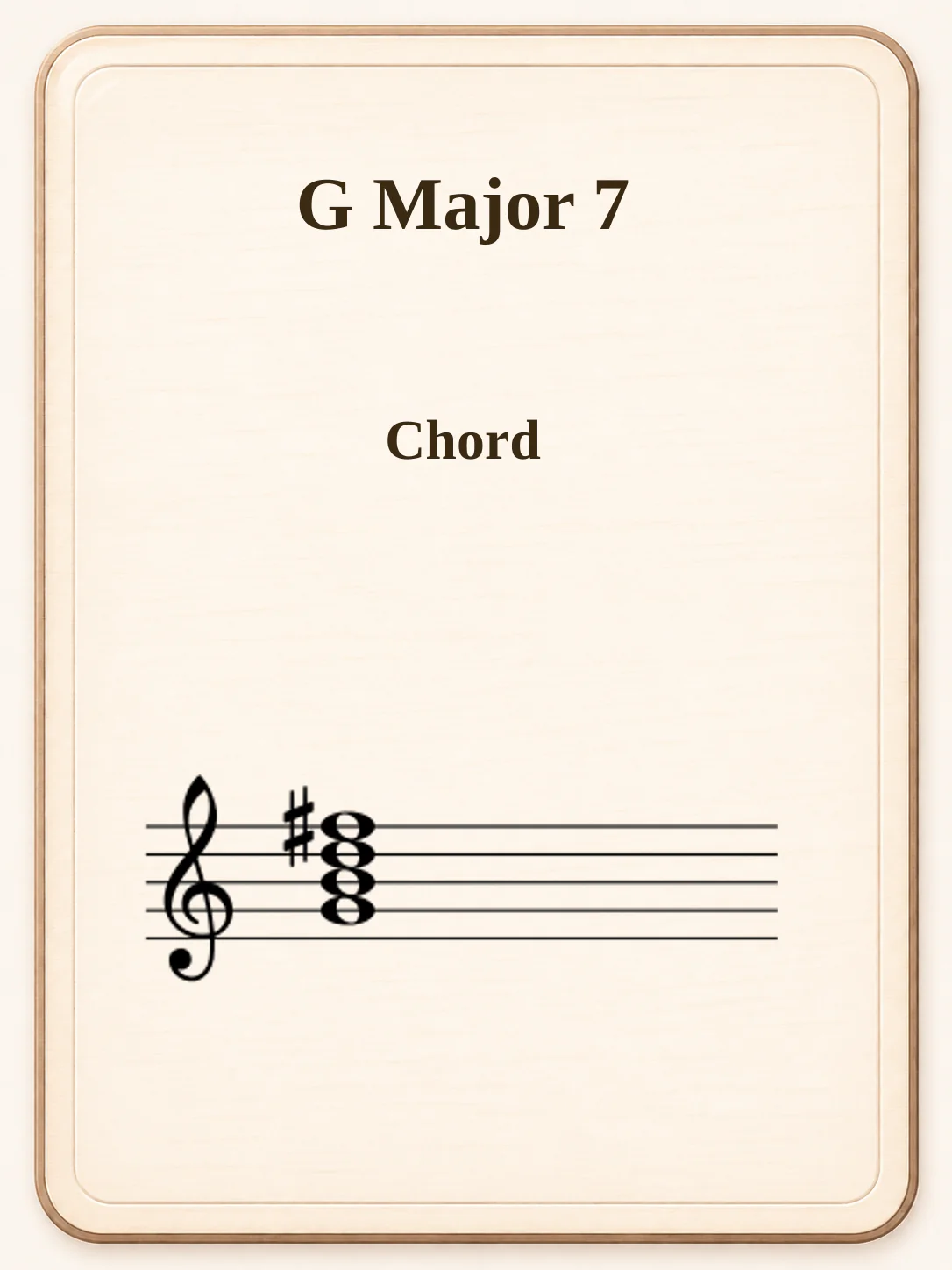 G Major 7