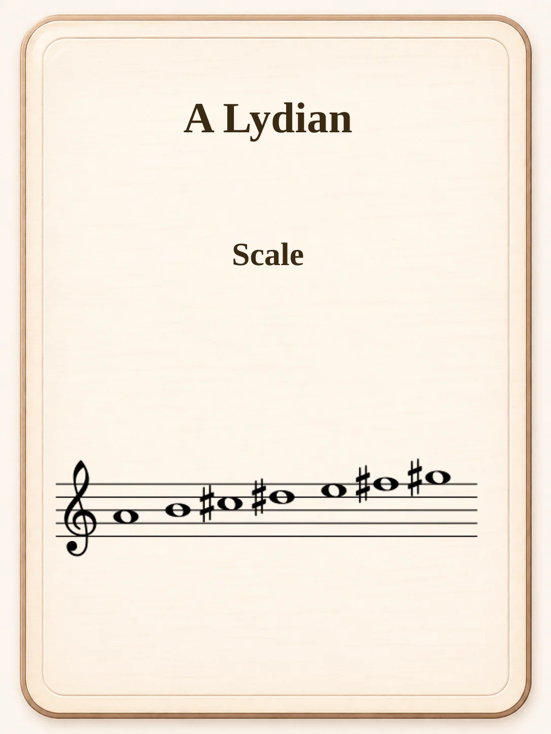 A Lydian