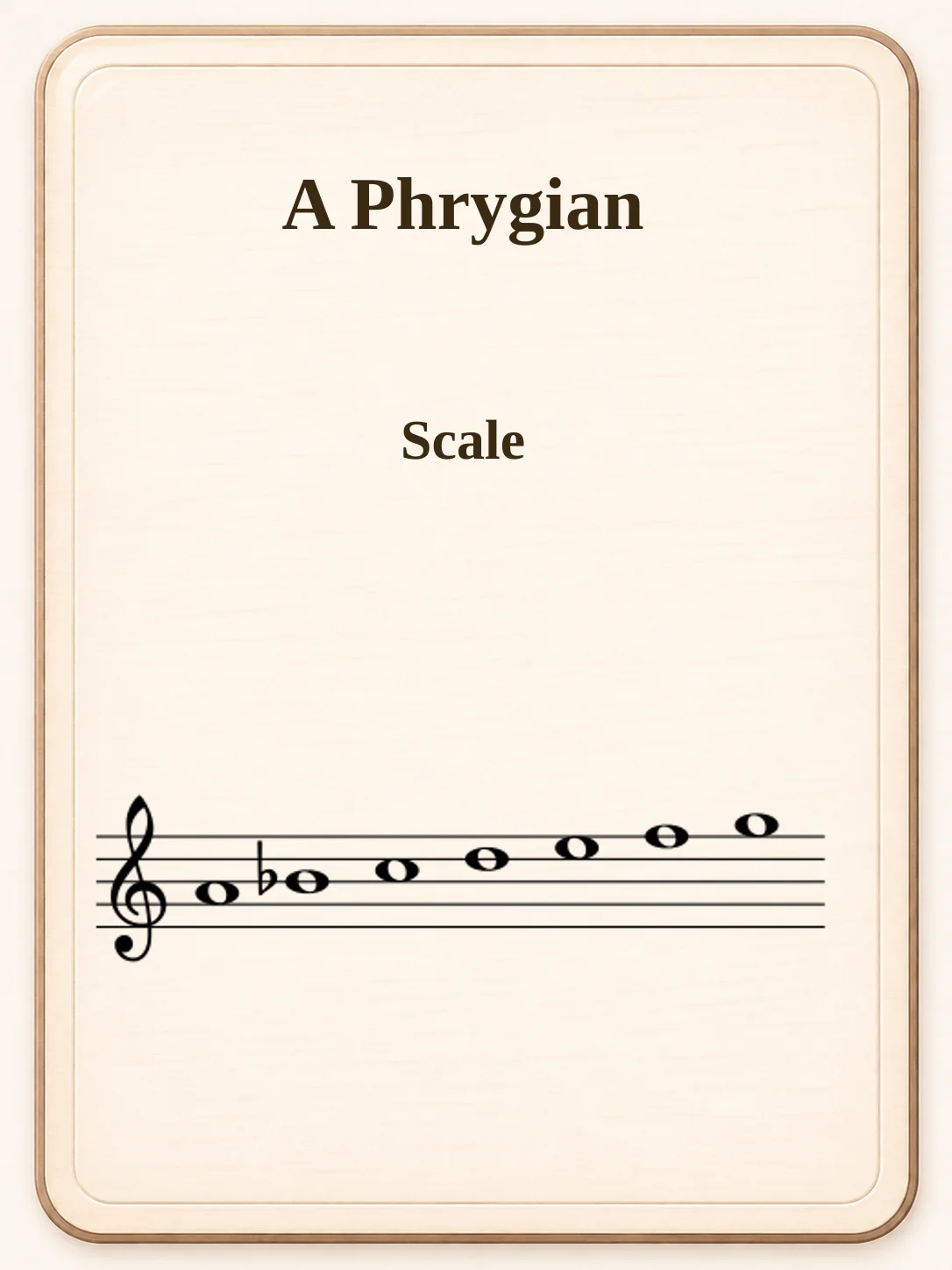 A Phrygian