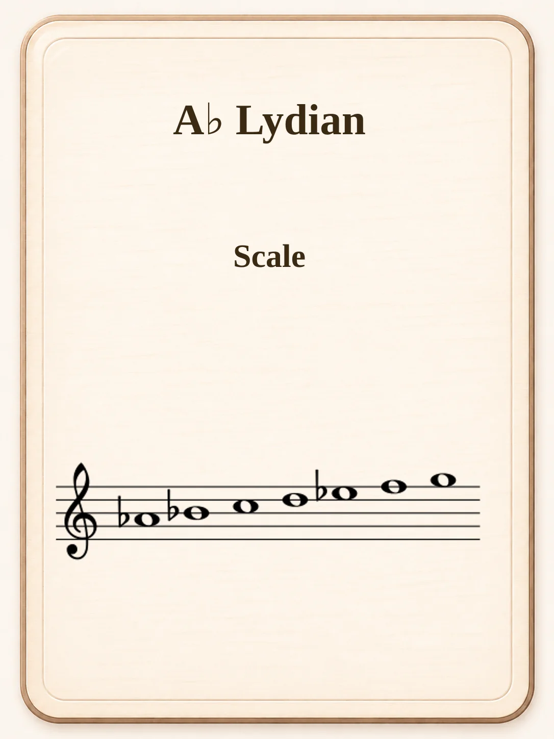 A♭ Lydian