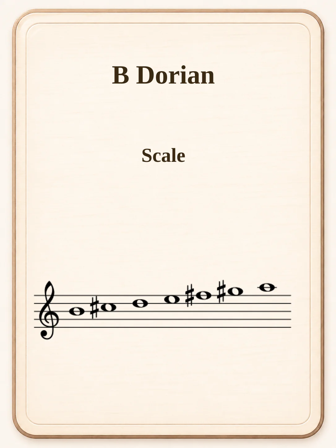 B Dorian