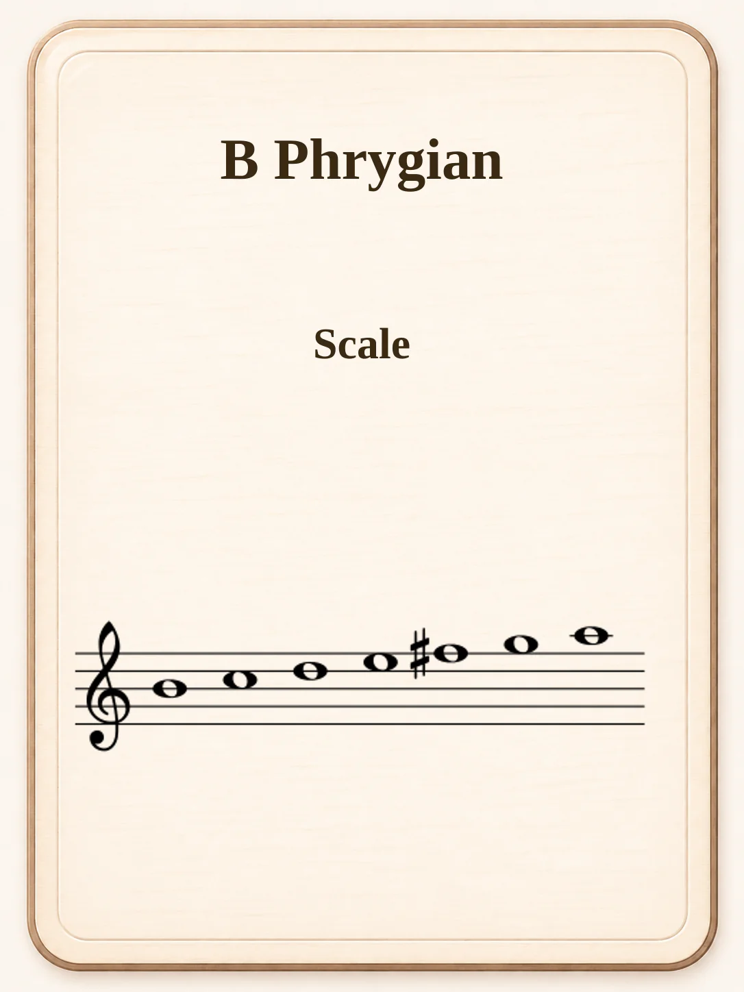 B Phrygian