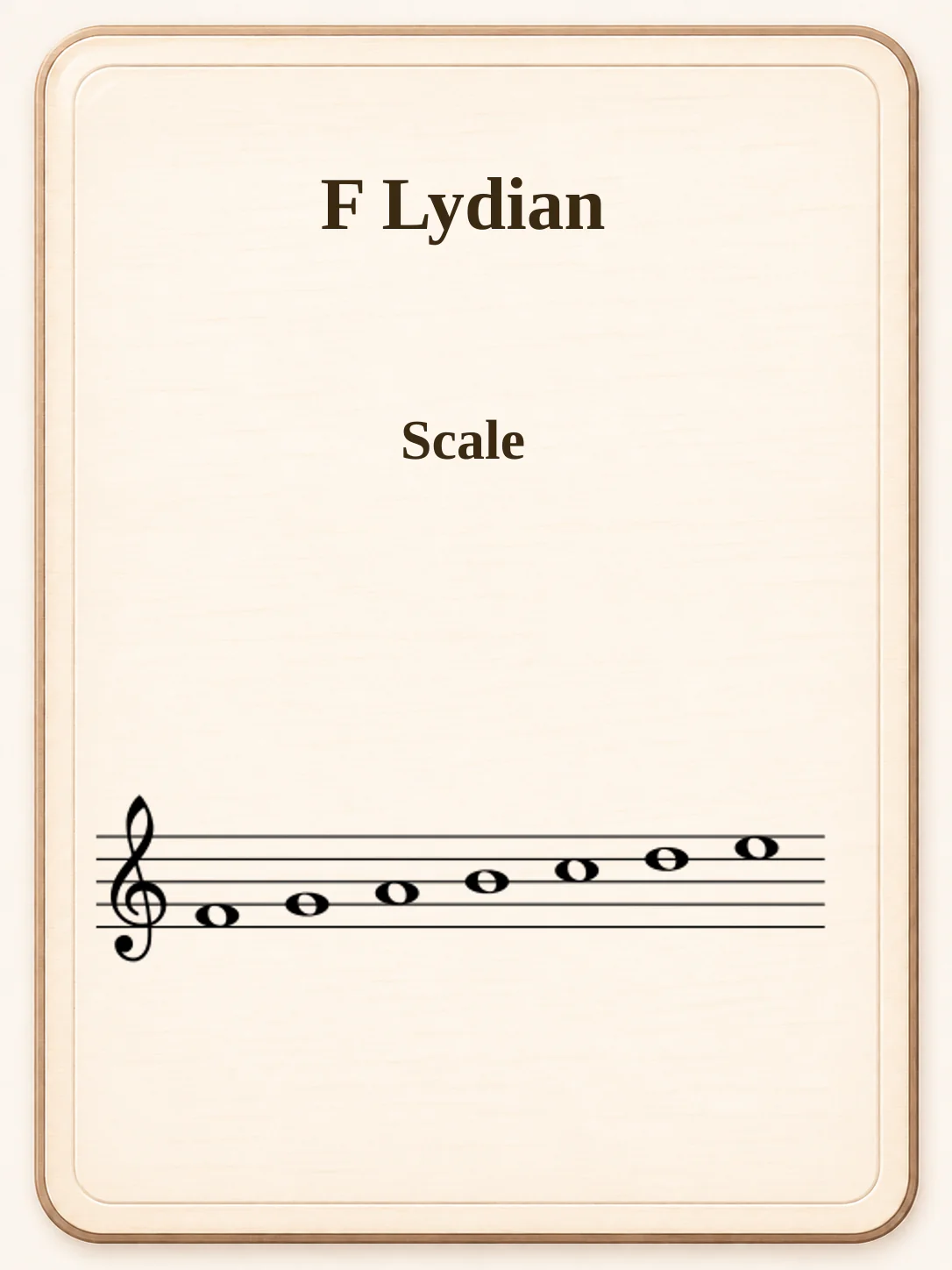 F Lydian